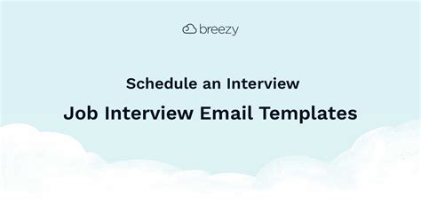 Interview Schedule. Email Sample 的图像结果
