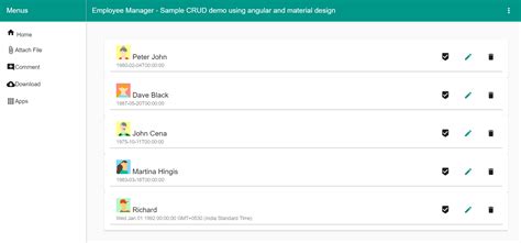 Image result for Angular Material Crud Operation Using SQL