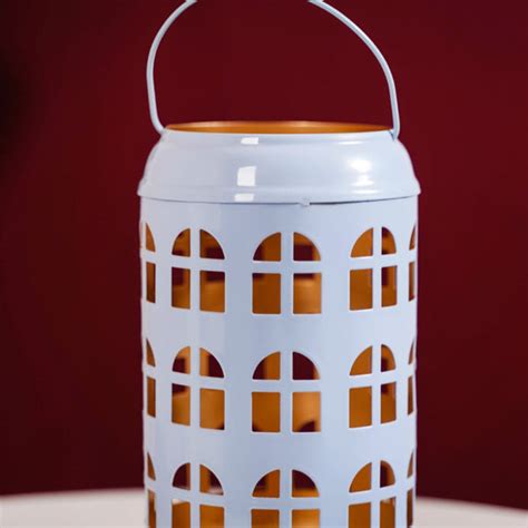 Powder Blue Metal Votive Candle Holder Set of 2 Online - Premium Candle ...