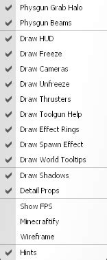 Gmod Mod Menu 的图像结果