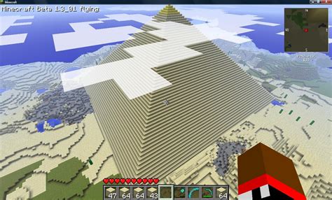 Image result for How to Make a Pyramid in Minecraft Tutorial