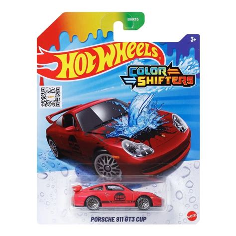 Hot Wheels Color Shifters Porsche 911 GT3 Cup - Playmaniac