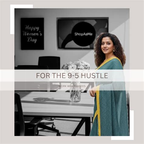 Women's Day Saree Ideas for Office & Celebration – AaMe