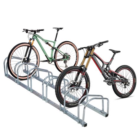 ZENY™ Bicycle Floor Parking Rack for Garage Storage 6 Bike Adjustable ...