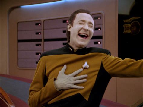 Star Trek TNG: Data laughing Blank Template - Imgflip