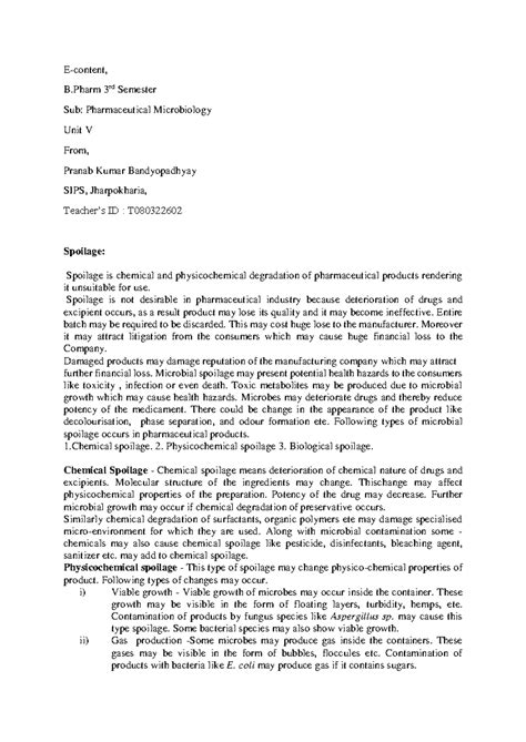 Aseptic condition microbiology sem 3rd - E-content, B 3rd Semester Sub ...