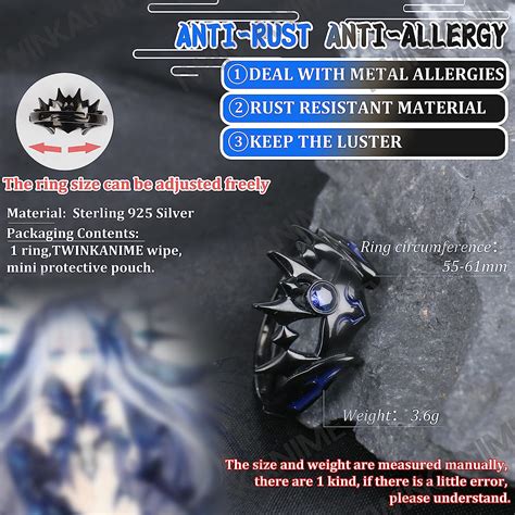 Buy TWINKANIME Date a Live Tobiichi Origami Reverse Ring Benny Version ...