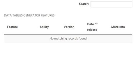 Image result for Search Table