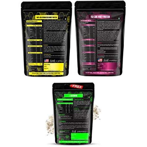 Coreblaze Nutrition Combo of Whey Protein Hydrolyzed Unflavored and ...