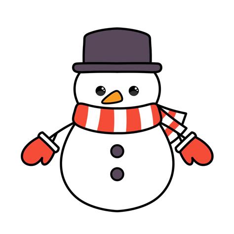 Image result for Snowman Drawing