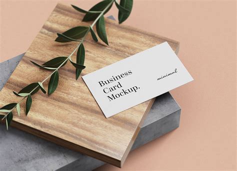 Free Creative Business Card Mockup Psd