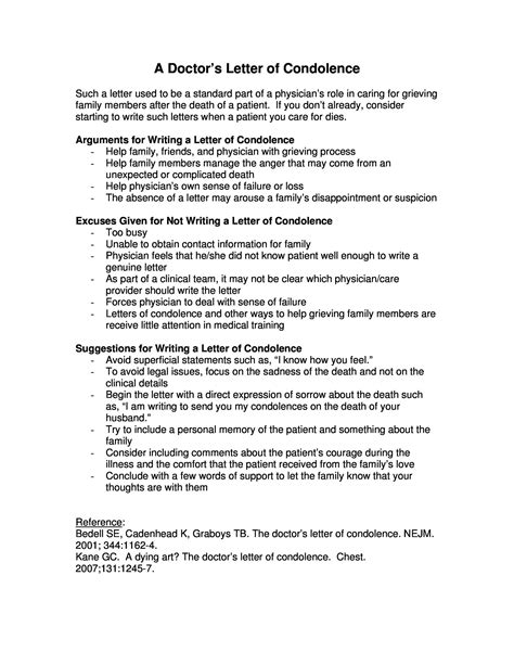 Condolence Letter Template , FREE Sympathy Card Templates & Examples ...