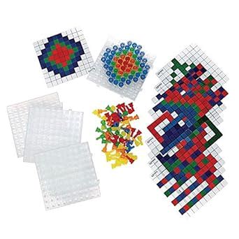 Translucent Pegs Activity Set - 124 pcs, Excellerations Math for ...