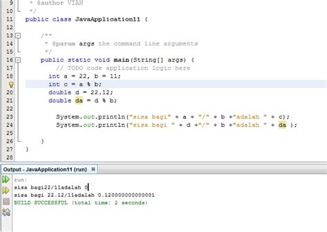 Modulus Operator Java 的图像结果