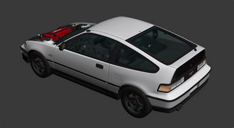 3D Honda CRX 1990 - TurboSquid 2010106