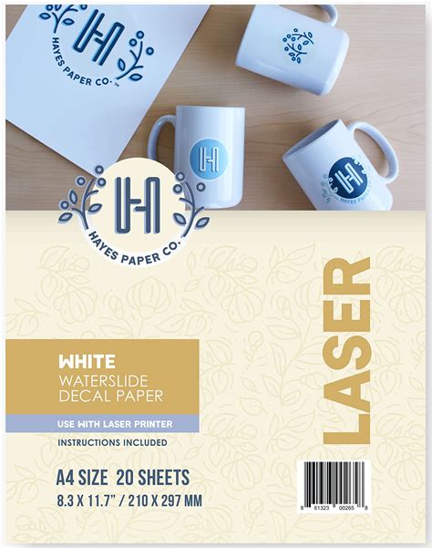 Buy Hayes Paper Co.Waterslide Decal LASER Online at desertcartINDIA