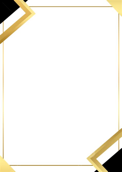 Black and Gold Certificate Design