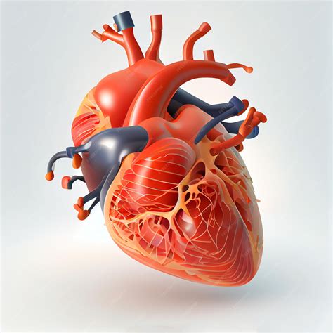 Human Anatomy Heart 3d