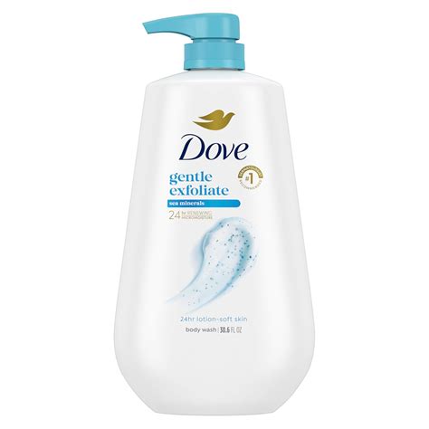 Dove Body Wash with Pump Gentle Exfoliate with Sea India | Ubuy