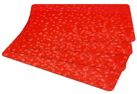 Kuber Industries Diamond Design 4 Pieces PVC Refrigerator/Fridge Multi ...