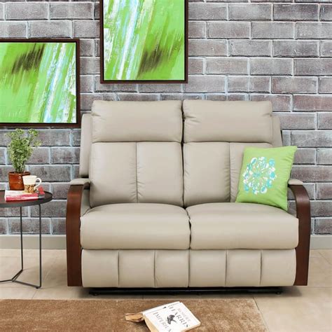 Buy Watson Two Seater Recliner Chair Beige from Home Centre at just INR ...