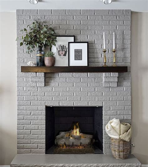 20+ Creative Rustic Brick Fireplace Living Room Decor Ideas ...