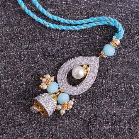 Send Ethnic Lumba Rakhi Online - RKH21-98779 | Giftalove