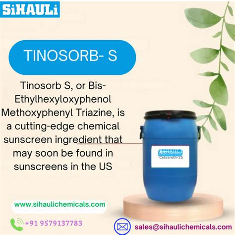 Tinosorb S | Sihauli Chemicals