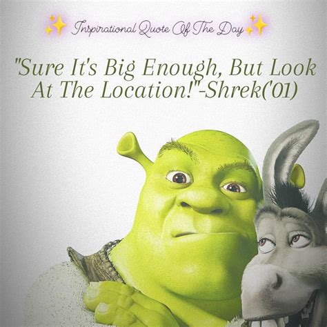 Shrek Air Quotes