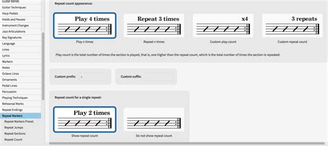 Unable to show repeat X times - Dorico - Steinberg Forums