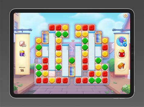 ArtStation - Match-3 | Match 3, Match 3 games, Match