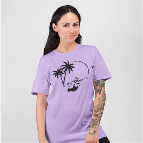Women summer vacation special printed round neck oversized T-Shirt ...