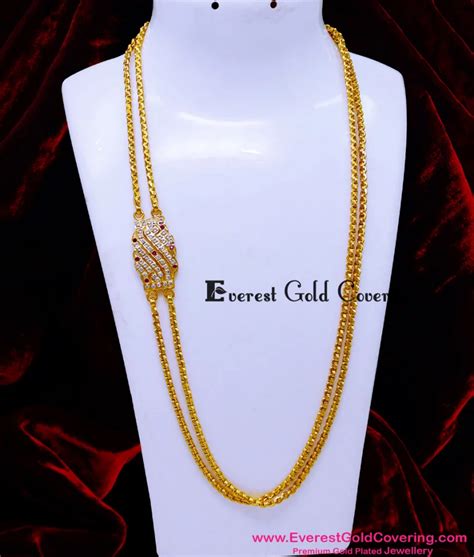 Buy New 2 Line Mugappu Chain Impon Jewellery Online Shopping