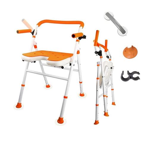 Taygum Foldable Shower Chair Folding Bath Shower Seat For Inside ...