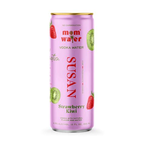 Susan - Strawberry Kiwi Vodka Water | Non-Carbonated Alcoholic Drink