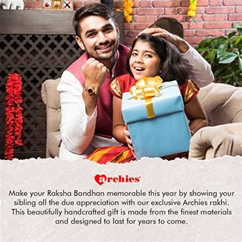 Buy archies Rakhi for Brother Rakshabandhan Combo of 1 Kamdhenu Cow ...