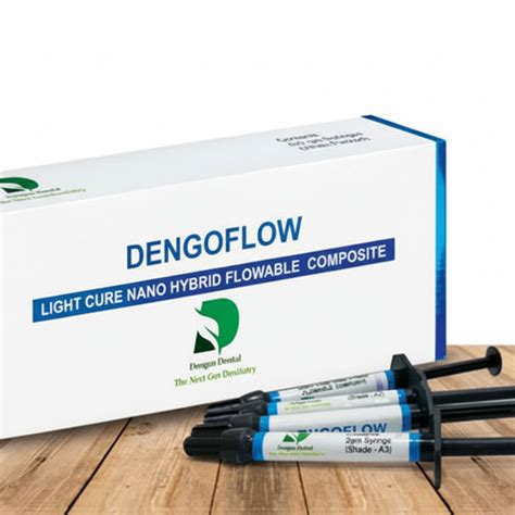 Dengoflow Light Cure Flowable Composite 2×2g – Dentalmantraa
