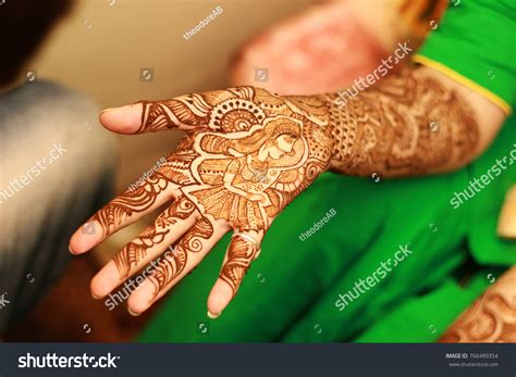 Image result for Hindu Bride Hand Flower