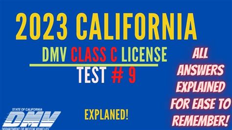 Image result for Class C License Test