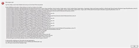 Image result for System.IO IOException Tmodloader