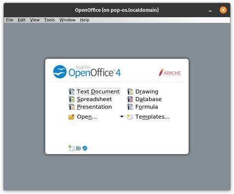 OpenOffice Word 的图像结果
