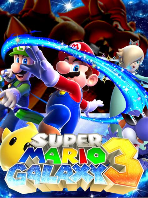 Super Mario Galaxy 3 poster by Stylesonic on DeviantArt