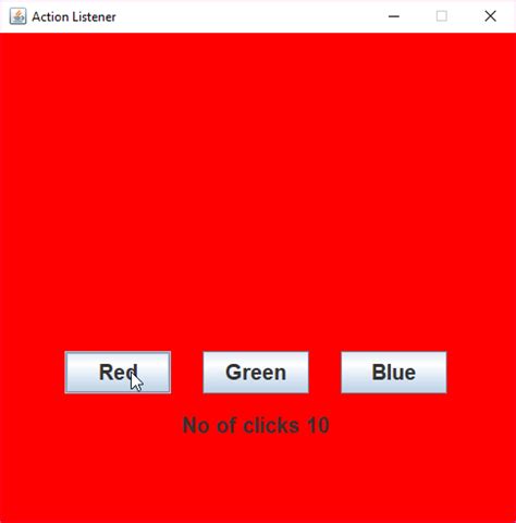 Java Listener Tutorial 的图像结果