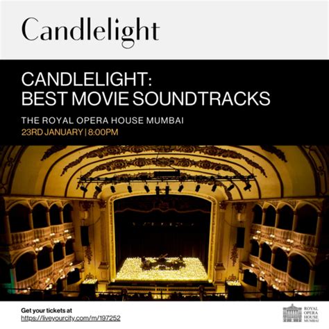 Candlelight: Best Movie Soundtracks | Ticket Booking for Candlelight ...