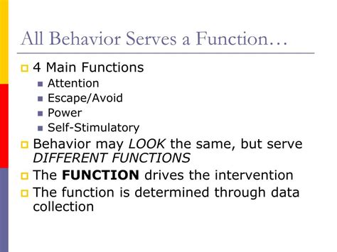 Image result for Function of Behavior Examples Video