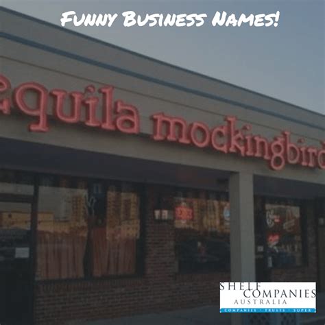 Funny Business Names