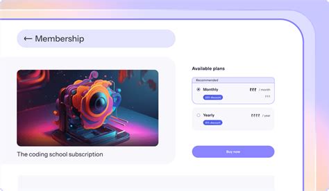 Launch membership online - Graphy