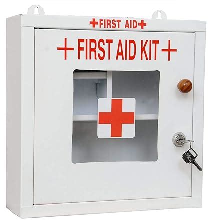 Lepose Wall mountable Metal First Aid Box/Emergency Medical kit/First ...