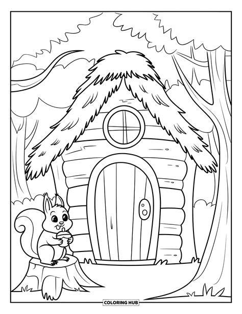 Home Coloring Pages 的图像结果