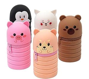 TODDLIS Primary &Secondary School Student Cartoon Pencil Stationery Box ...